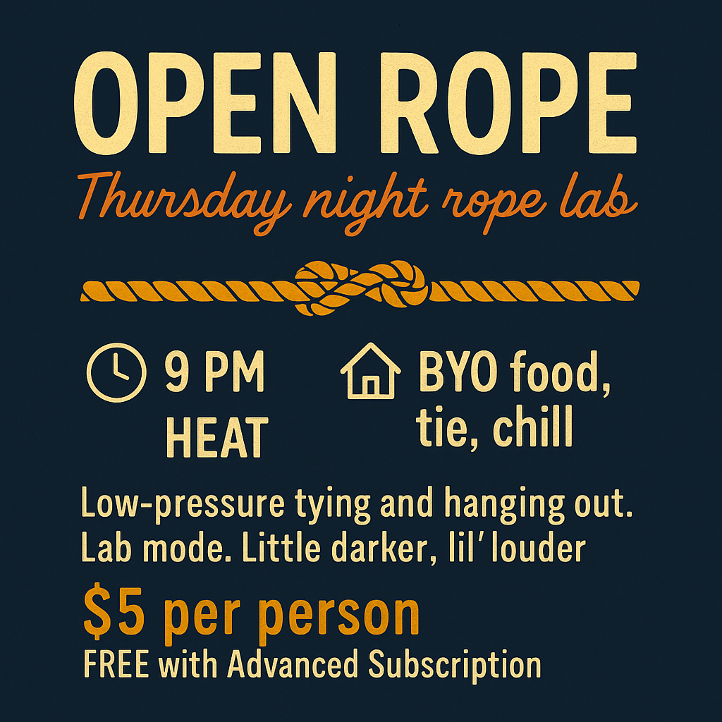 Open Rope – Thursday Night Lab